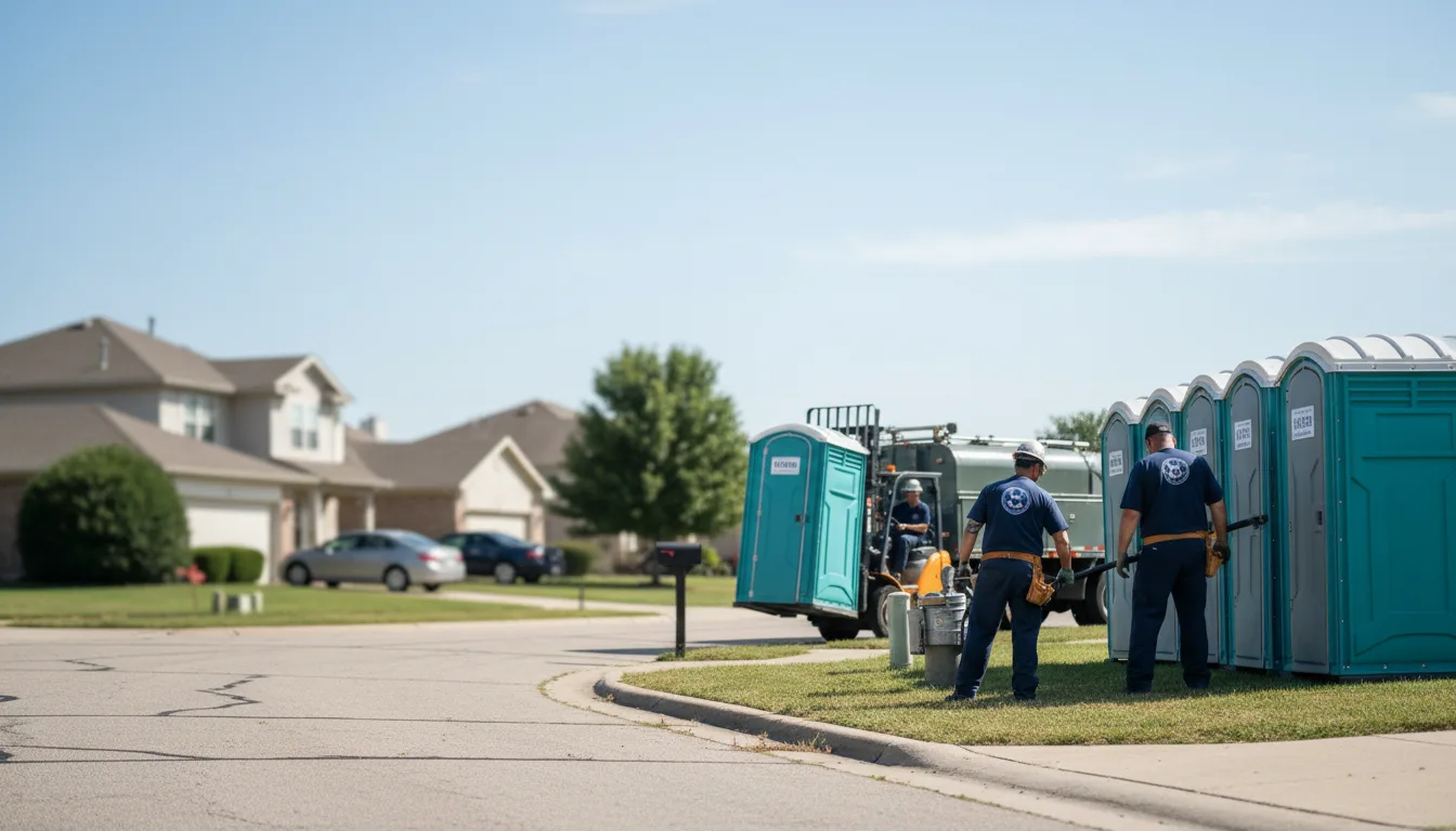 Porta Potty Rental in Muse, OK near me